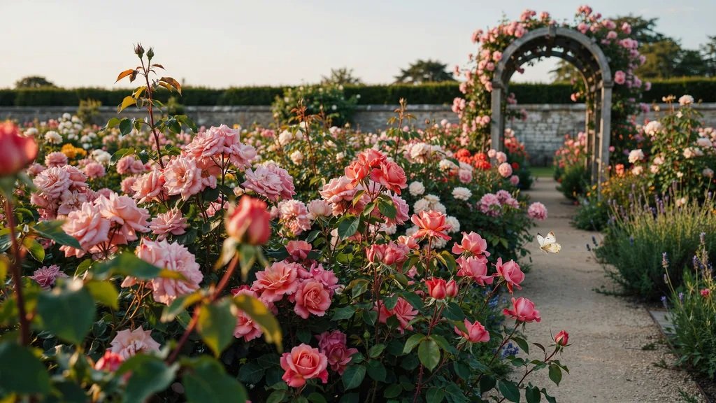 Bouquet of pink roses in different shades symbolizing love and gratitude.