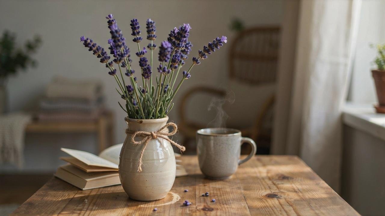 Fresh lavender flowers symbolizing peace, comfort, understanding, and emotional support.