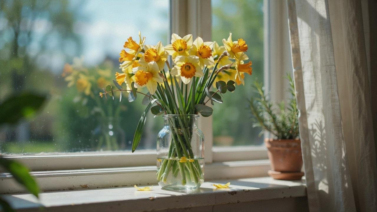 Bright yellow daffodils symbolizing new beginnings, hope, and lasting friendship.