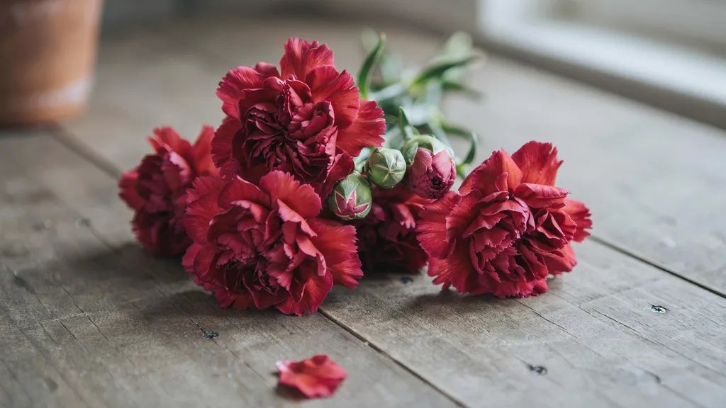 What Do Red Carnations Symbolize?